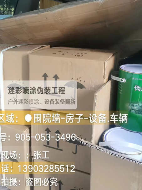 滨海户外设施数码迷彩、文旅项目