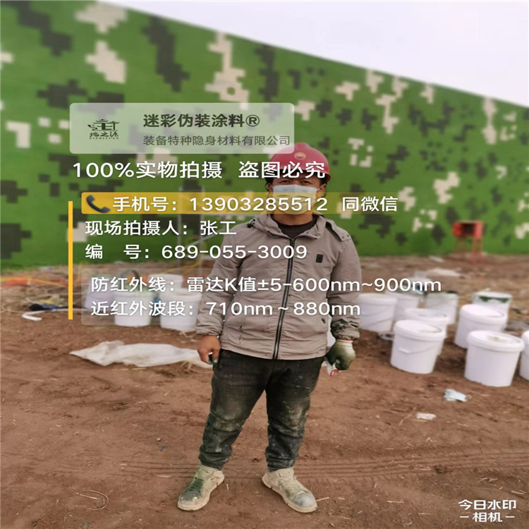 滨海​包括外墙、护坡、水泥地面建筑物的迷彩喷涂